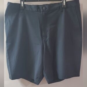 Banana Republic Dark Navy Flat Front Shorts. Sz 40